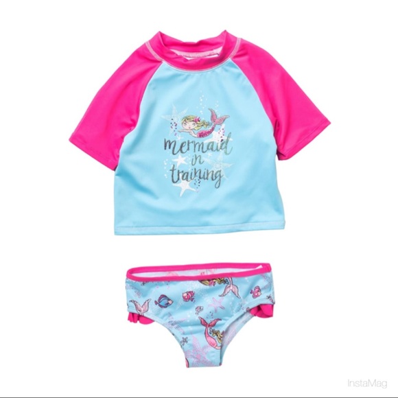 WIPPETTE Mermaid in Training 2-Piece Swimsuit - Picture 2 of 7